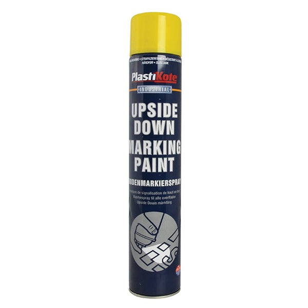 PlastiKote Upside Down Marking Paint Yellow 750ml