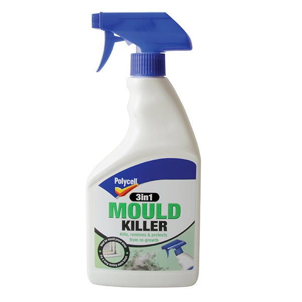 Polycell 3 in 1 Mould Killer 500ml Spray