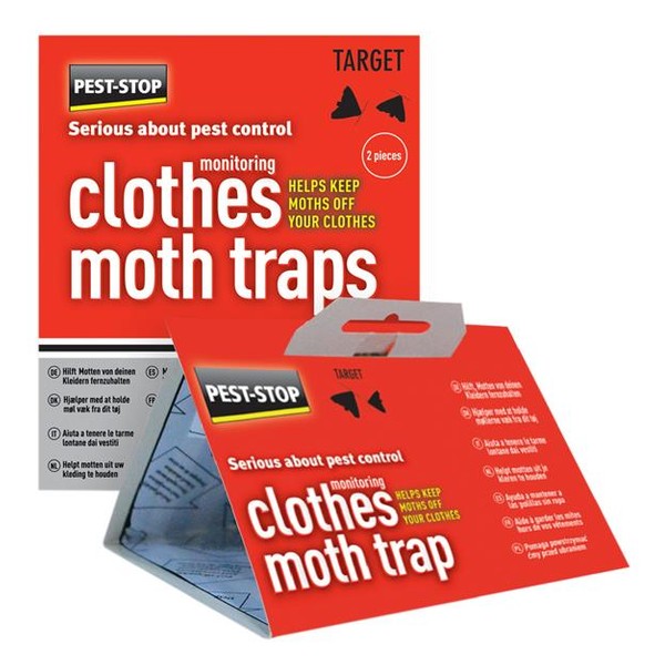 Pest-Stop (Pelsis Group) Clothes Moth Trap (Twin Pack)