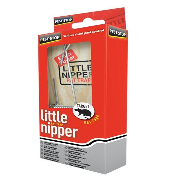 Pest-Stop (Pelsis Group) Little Nipper Rat Trap (Single Boxed)