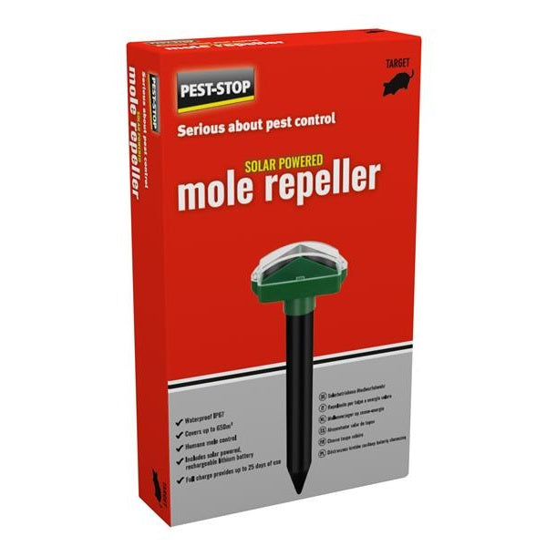 Pest-Stop (Pelsis Group) Solar-Powered Mole Repeller