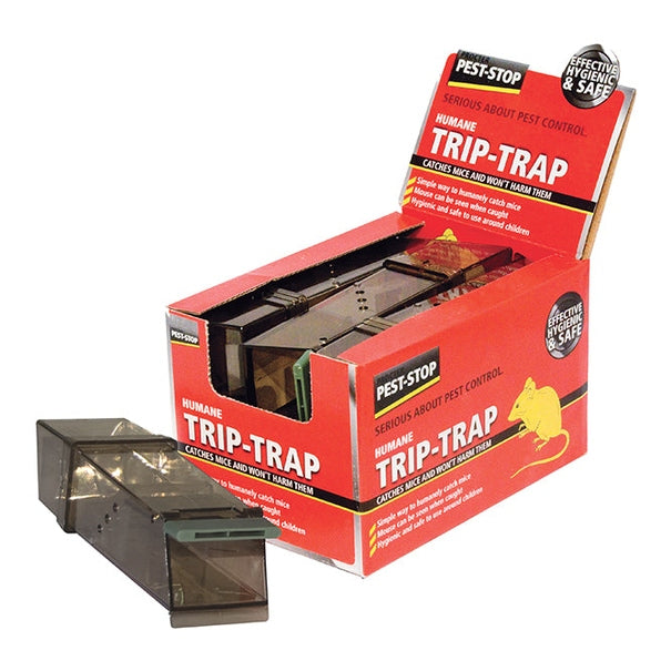 Pest-Stop (Pelsis Group) Trip-Trap Humane Mouse Trap (Counter Display 6 Loose)