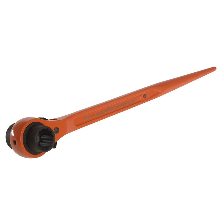 Priory 603 Reversible Ratchet Spanner Podger 19 x 21mm Hi-Vis