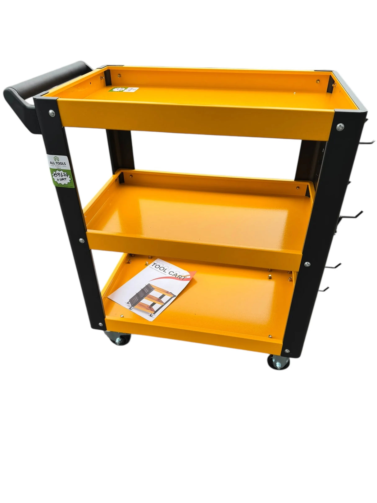 DETROIT INDUSTRIES 3 TIER TOOL CART