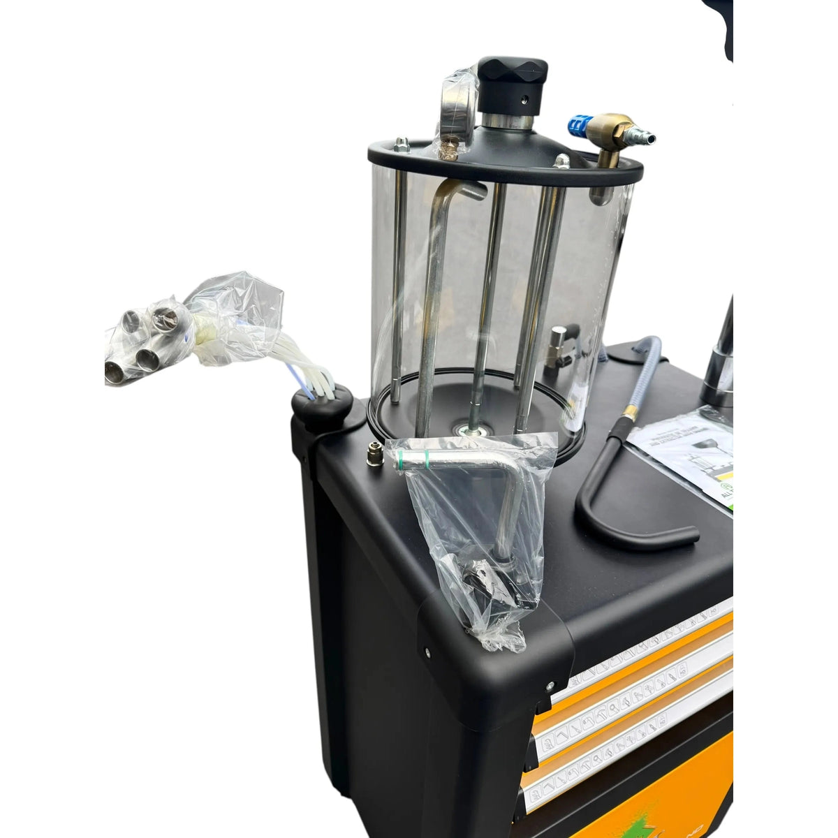 DETROIT INDUSTRIES PNEUMATIC OIL DRAINER & EXTRACTOR WITH DRAWERS