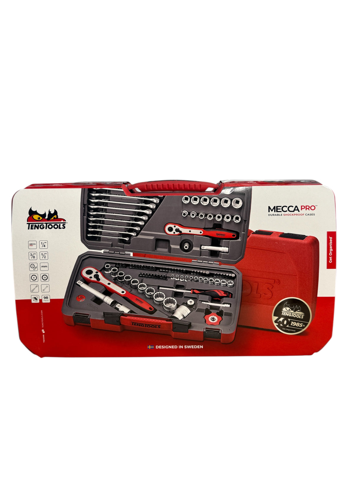 TENG 98 PC SOCKET SET, 1/4", 3/8", 1/2 TMX098 - Watson Hire