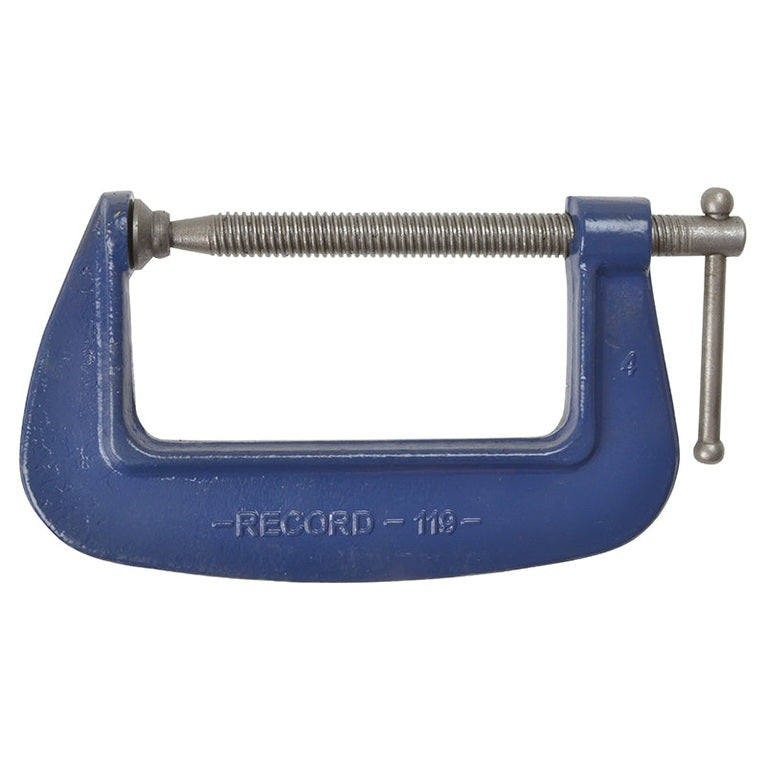 IRWIN® Record® 119 Medium-Duty Forged G-Clamp 100mm (4in)