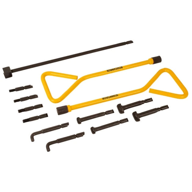 ROUGHNECK UNIVERSAL MANHOLE KEY SET (6 TIPS)