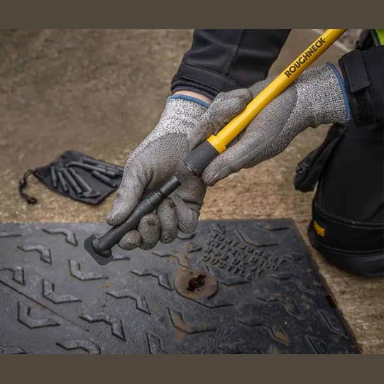 ROUGHNECK UNIVERSAL MANHOLE KEY SET (6 TIPS)