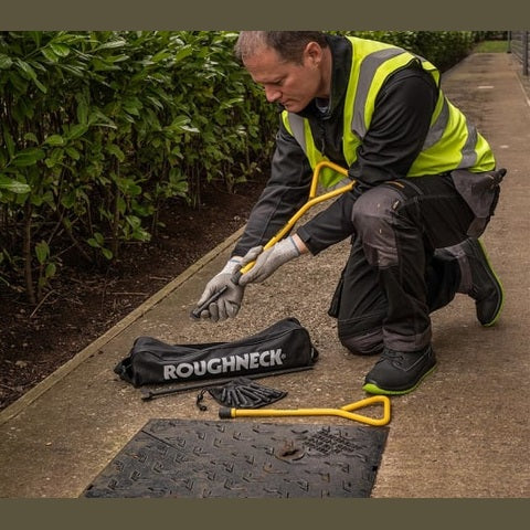 ROUGHNECK UNIVERSAL MANHOLE KEY SET (6 TIPS)