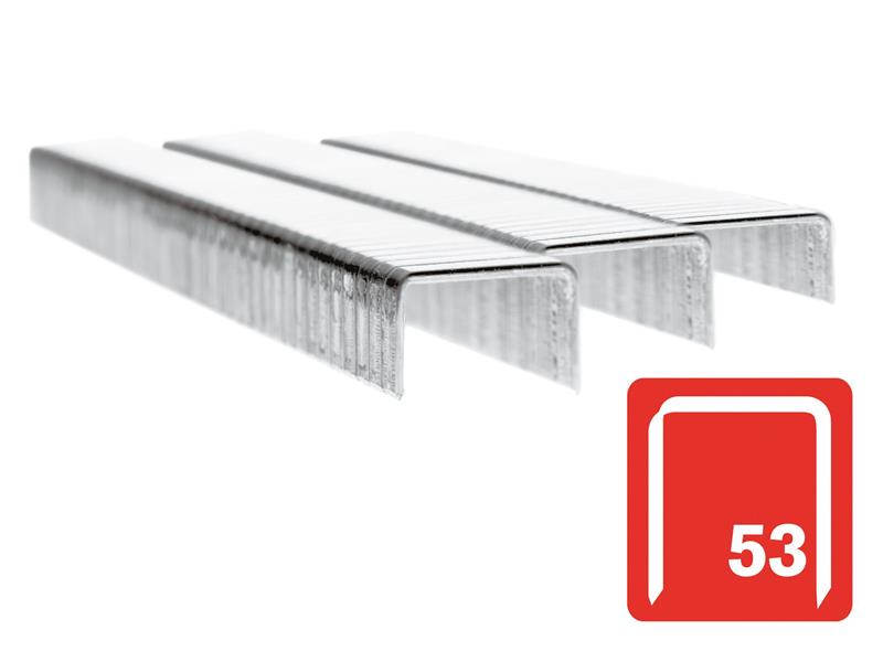 Rapid 53/6B 6mm Galvanised Staples (Box 2500)
