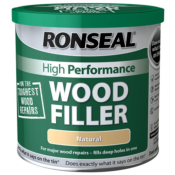 Ronseal High-Performance Wood Filler Natural 550g