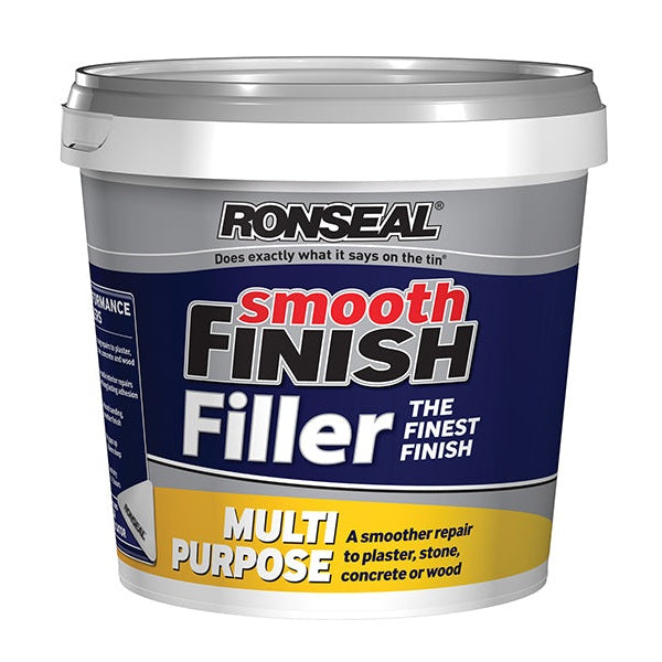 Ronseal Smooth Finish Multipurpose Wall Filler Ready Mixed 2.2kg - Watson Hire