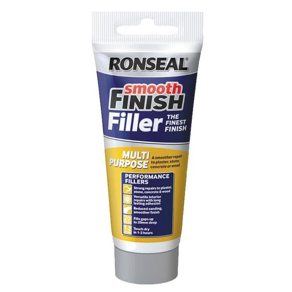 Ronseal Smooth Finish Multipurpose Wall Filler Ready Mixed 330g - Watson Hire