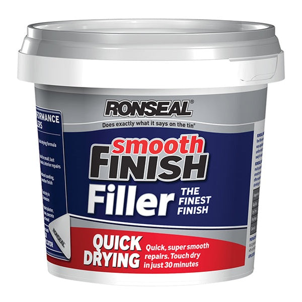 Ronseal Smooth Finish Quick Drying Multipurpose Filler 600g