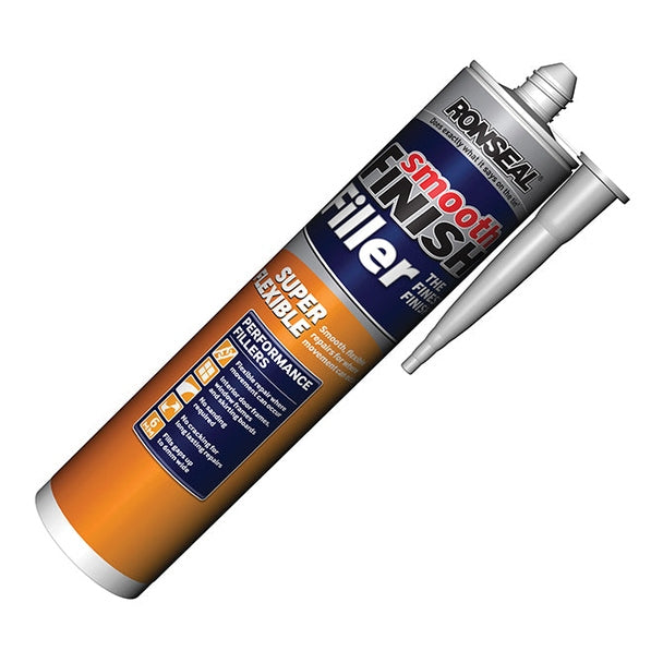 Ronseal Smooth Finish Super Flexible Filler Cartridge 300ml - Watson Hire