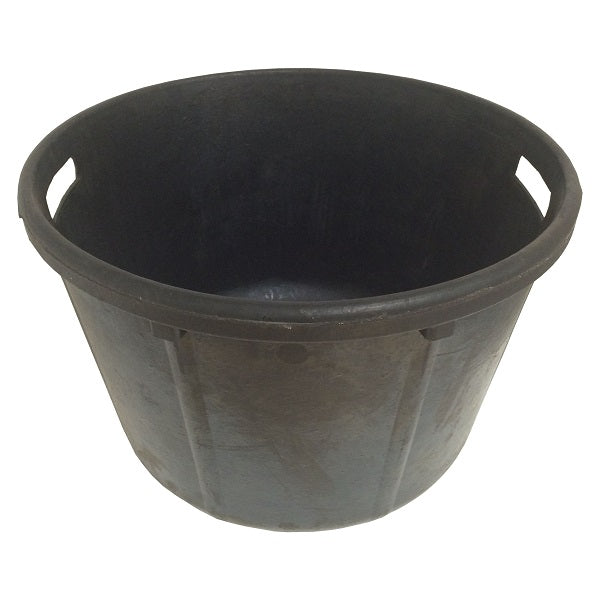 RAMBOO PRO 50L BLACK HEAVY DUTY RUBBER TUB / BUCKET