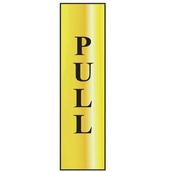 Pull (vertical) - POL (200 x 50mm)