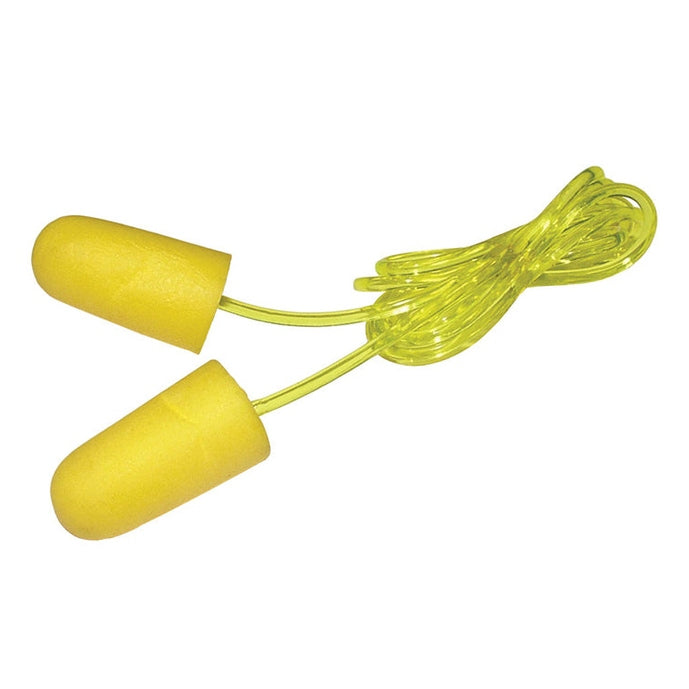 Scan Foam Earplugs & Cord (6 Pairs)