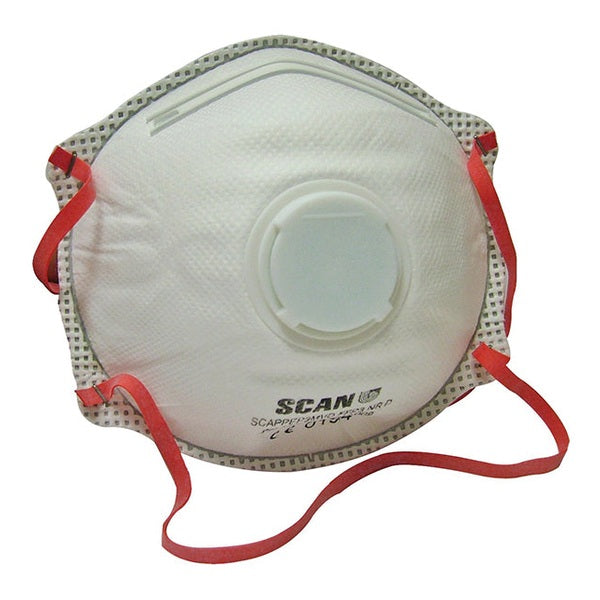 Scan Moulded Disposable Valved Masks FFP3 (Pack 10)