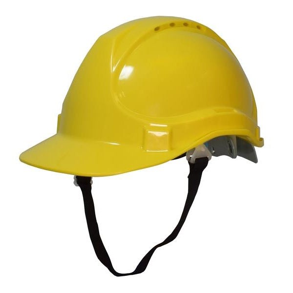 Scan Deluxe Safety Helmet - Yellow
