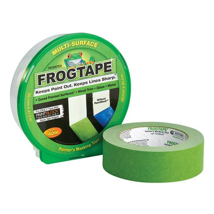 Shurtape FrogTape® Multi-Surface Masking Tape 36mm x 41.1m - Watson Hire