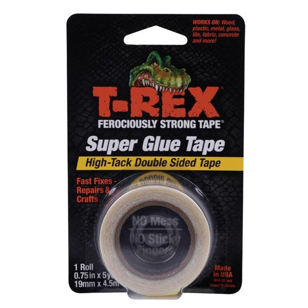 Shurtape T-REX® Double-Sided Superglue Tape 19mm x 4.5m