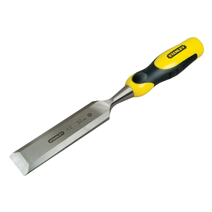 STANLEY® DYNAGRIP™ Bevel Edge Chisel with Strike Cap 32mm (1.1/4in)