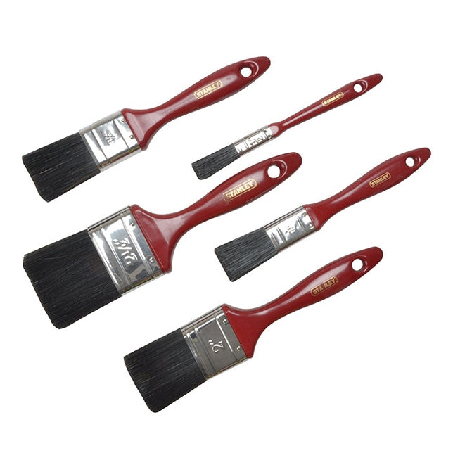 STANLEY® Decor Paint Brush Set of 5 12 25 37 50 & 62mm