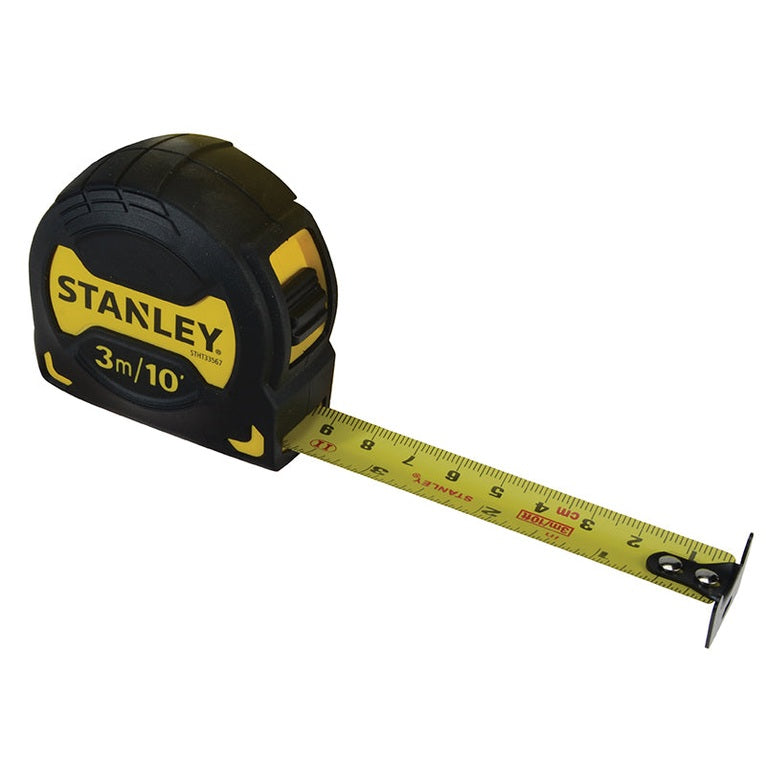 STANLEY® Grip Pocket Tape 3m/10ft (Width 19mm)