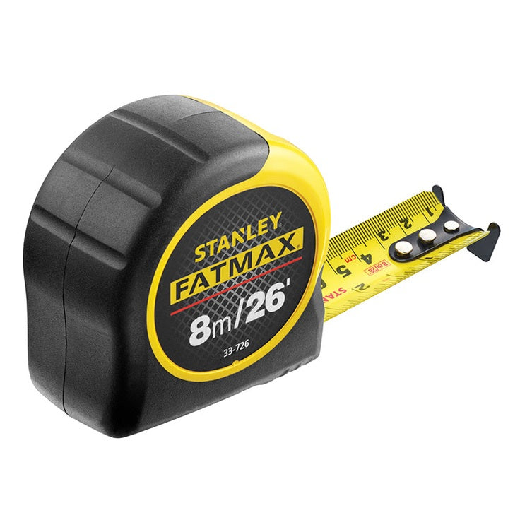 STANLEY ® FATMAX® BLADEARMOR® TAPE 8M/26FT (WIDTH 32MM) - Watson Hire