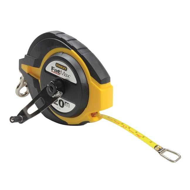 STANLEY® FatMax® Closed Case Steel Long Tape 20m (Width 10mm) (Metric only)