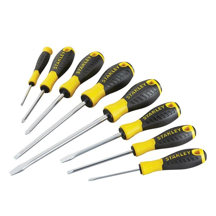 STANLEY® 0-60-210 Essential Screwdriver Set, 8 Piece