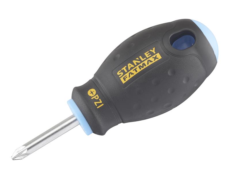 STANLEY® FatMax® Stubby Screwdriver Pozidriv Tip PZ1 x 30mm