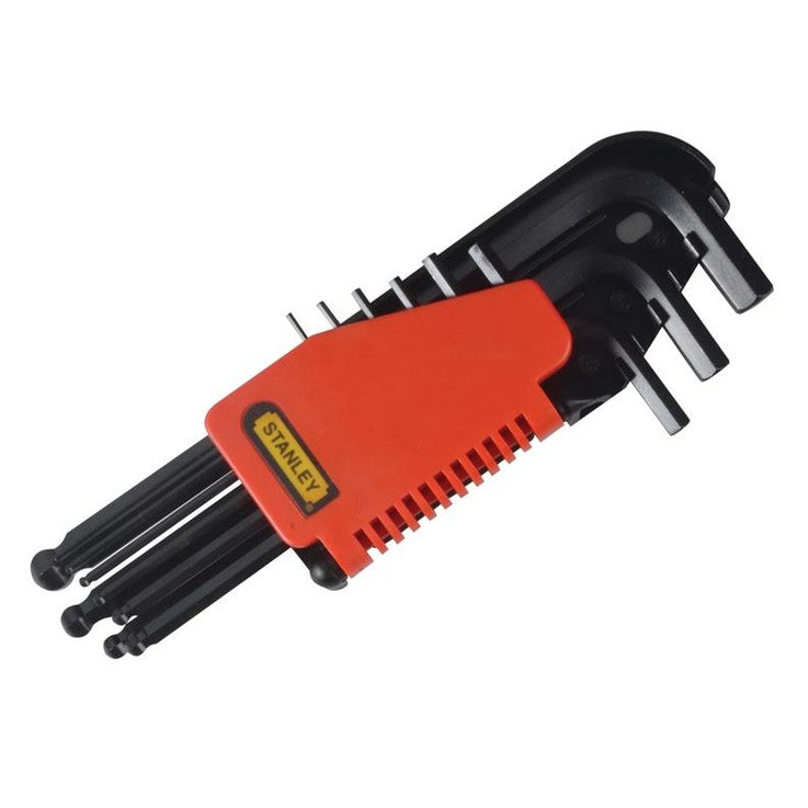 STANLEY® Metric Ball End Hexagon Key Set, 9 Piece