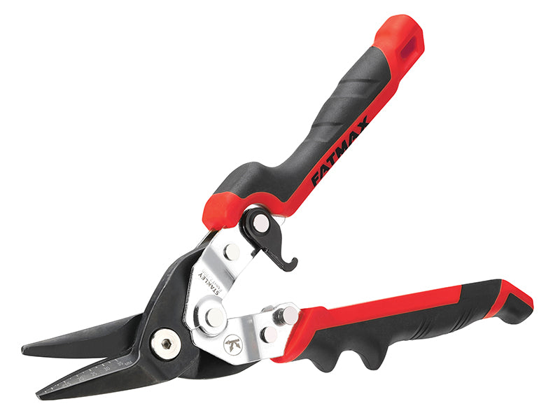 STANLEY® FatMax® Red Ergo Aviation Snips Left Cut 250mm (10in)