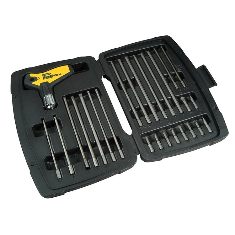 STANLEY® Metric FatMax® T-Handle Ratchet Power Key Set, 27 Piece