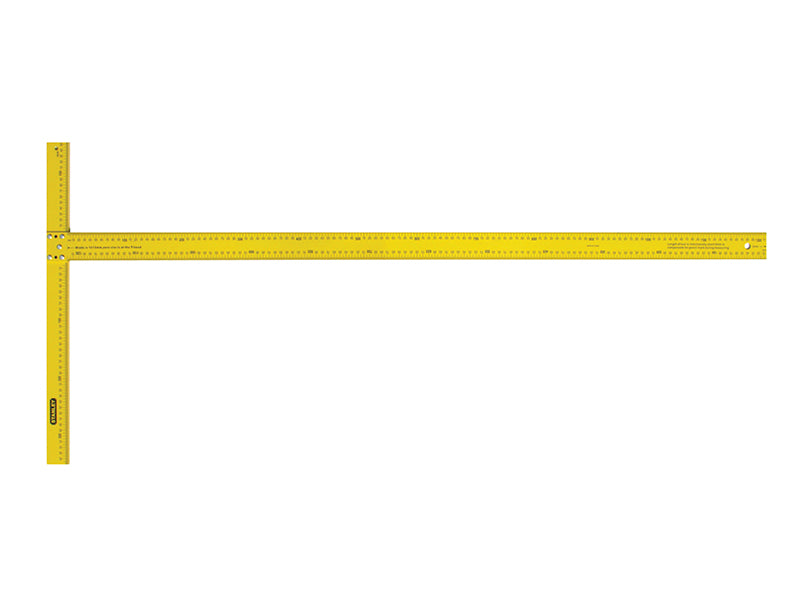 STANLEY® Metric Drywall T-Square 1220mm (4ft) - Watson Hire