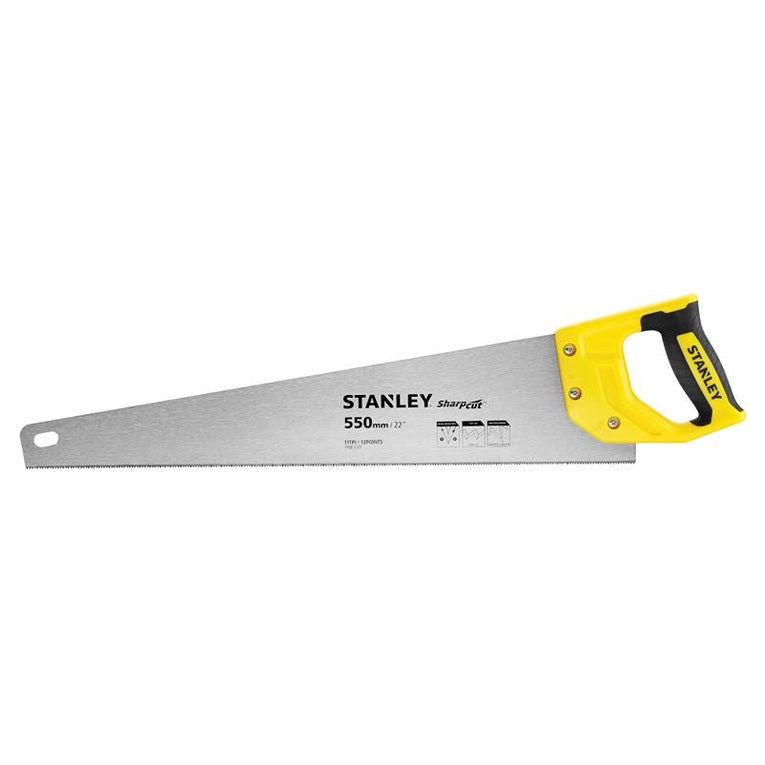 STANLEY® Sharpcut™ Handsaw 550mm (22in) 11 TPI