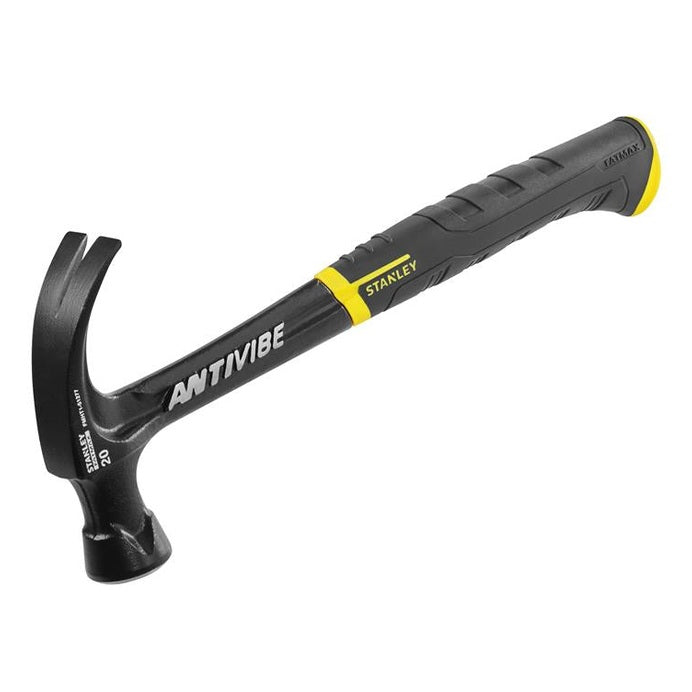 STANLEY® FatMax® AntiVibe All Steel Curved Claw Hammer 570g (20oz) - Watson Hire
