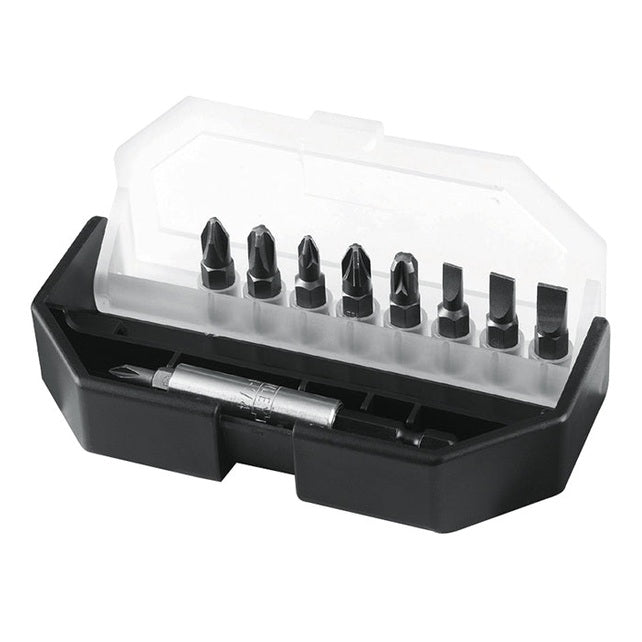 STANLEY® Slotted/Phillips/Pozidriv Insert Bit Set, 10 Piece