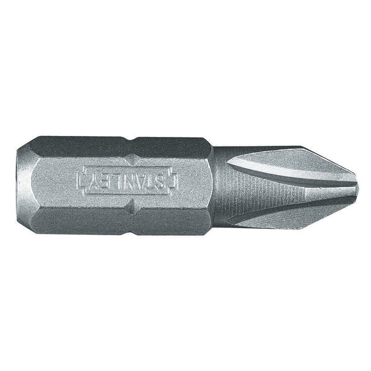 STANLEY® Phillips Bits PH1 x 25mm (Box 25)