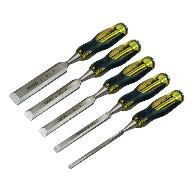 STANLEY® FatMax® Bevel Edge Chisel with Thru Tang Set, 5 Piece