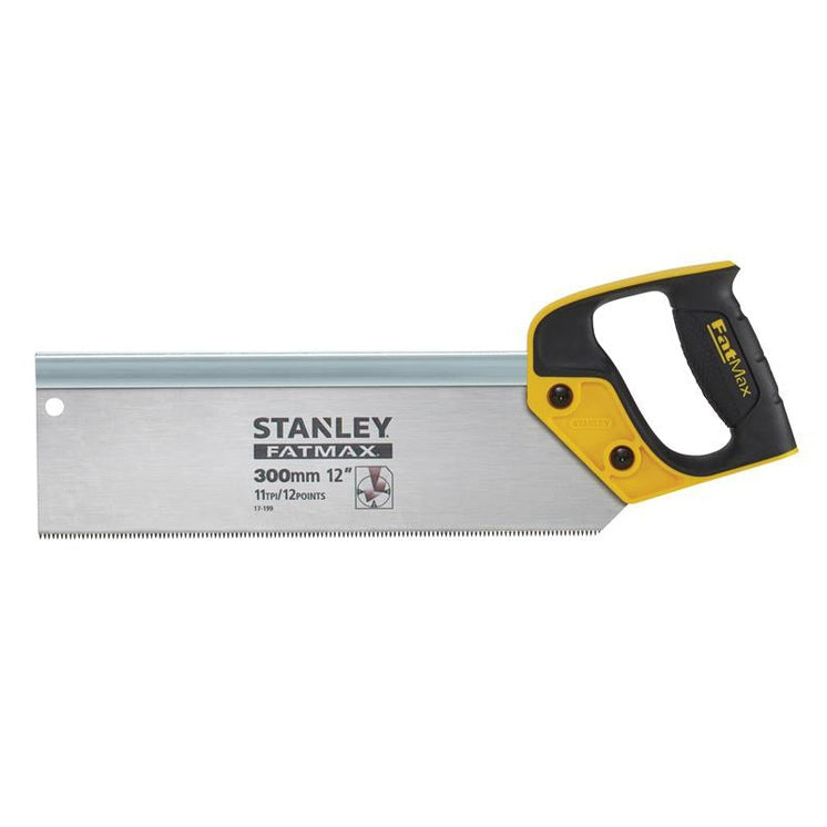 STANLEY® FatMax® Tenon Back Saw 300mm (12in) 11 TPI - Watson Hire