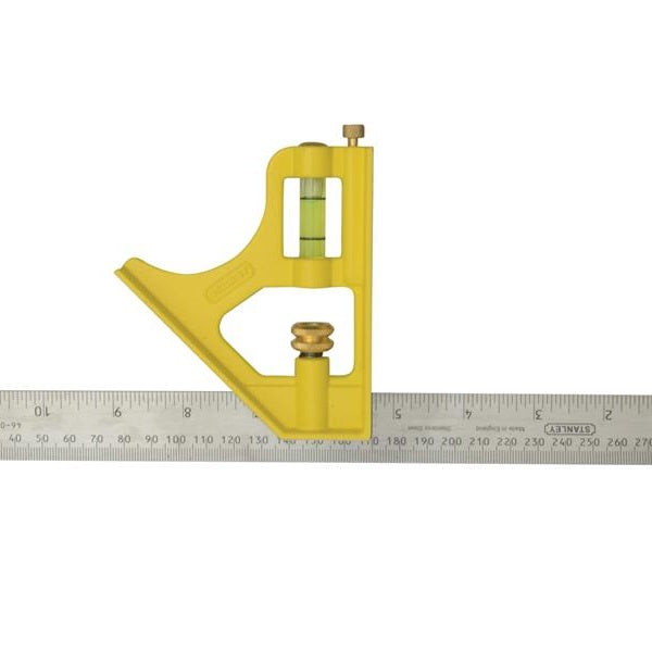STANLEY® Die-Cast Combination Square 300mm (12in) - Watson Hire