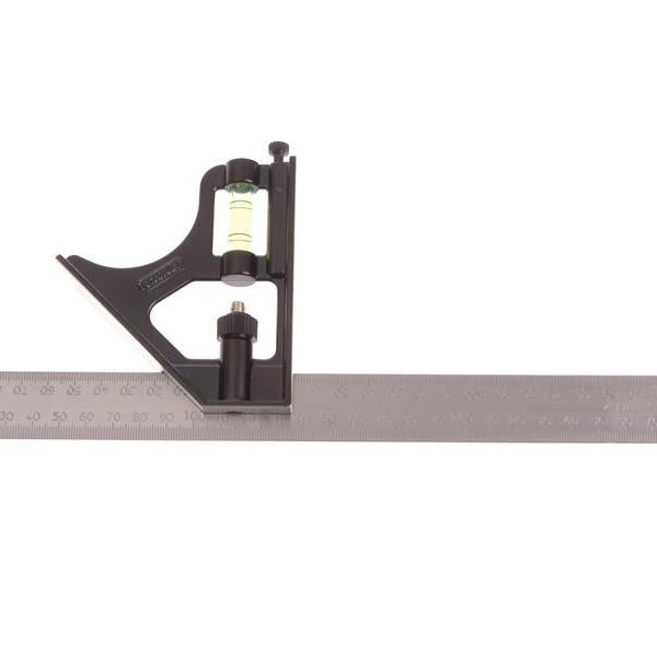 STANLEY® Combination Metal Square 300mm (12in)