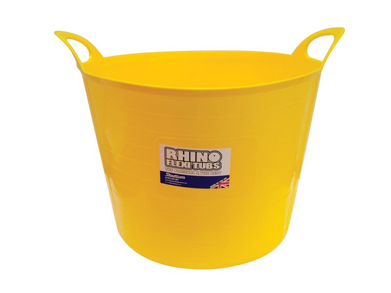 Stadium Flexi Tub, 70 litre Yellow