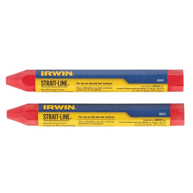 IRWIN® STRAIT-LINE® Crayon Red (Card 2)