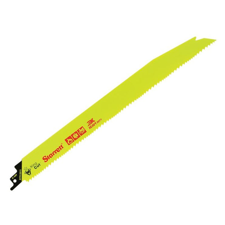Starrett BTR12610-5 Bi-Metal King Cut™ Demolition Blade 300mm 6-10 TPI (Pack 5)