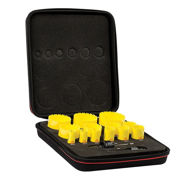 Starrett KDC13021 Deep Cut Bi-Metal Universal Holesaw Kit, 15 Piece - Watson Hire